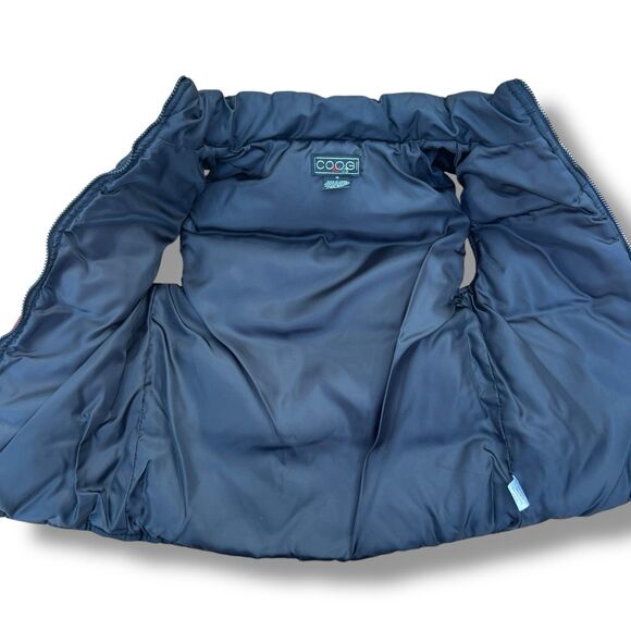 Coogi Kids Sz 4 Puffer Vest‎ Full Zip Vest FLAW - Picture 4 of 11